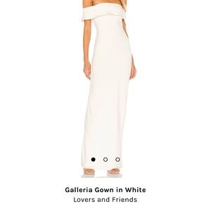 Galleria Gown in White
Lovers and Friends